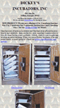 Mobile Screenshot of dickeyincubators.com